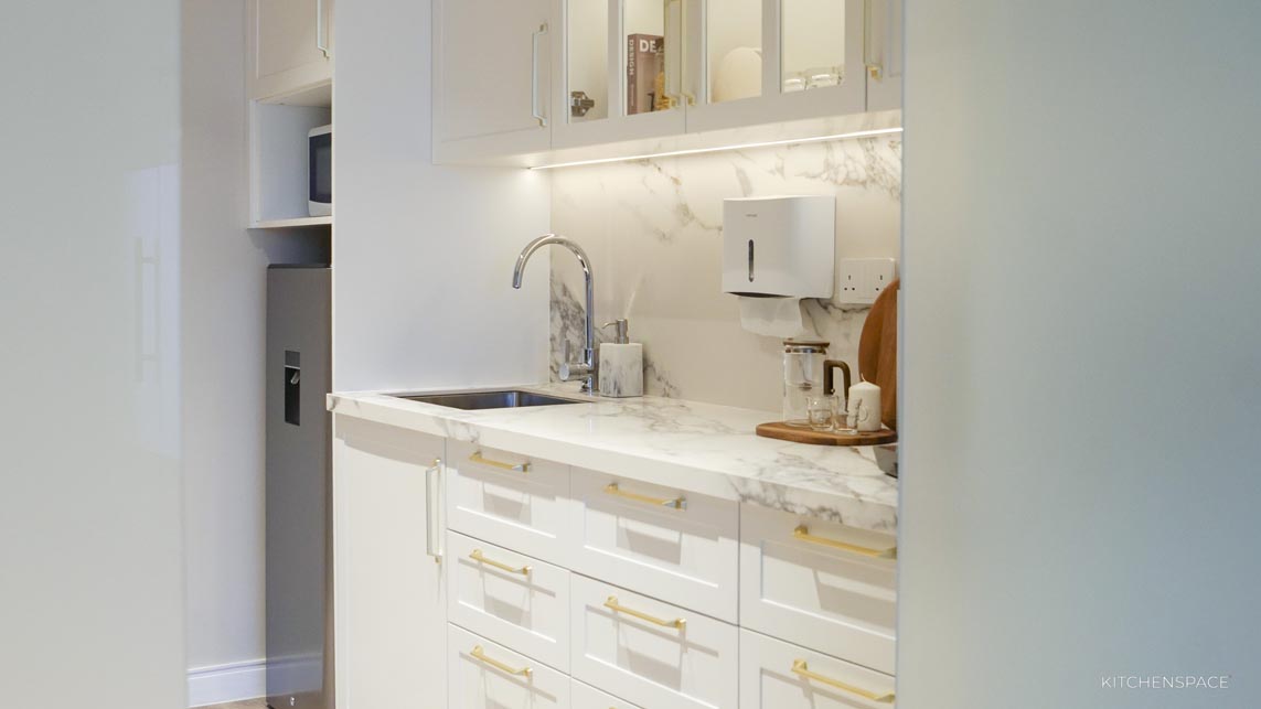 Ivory Elegance Office Pantry